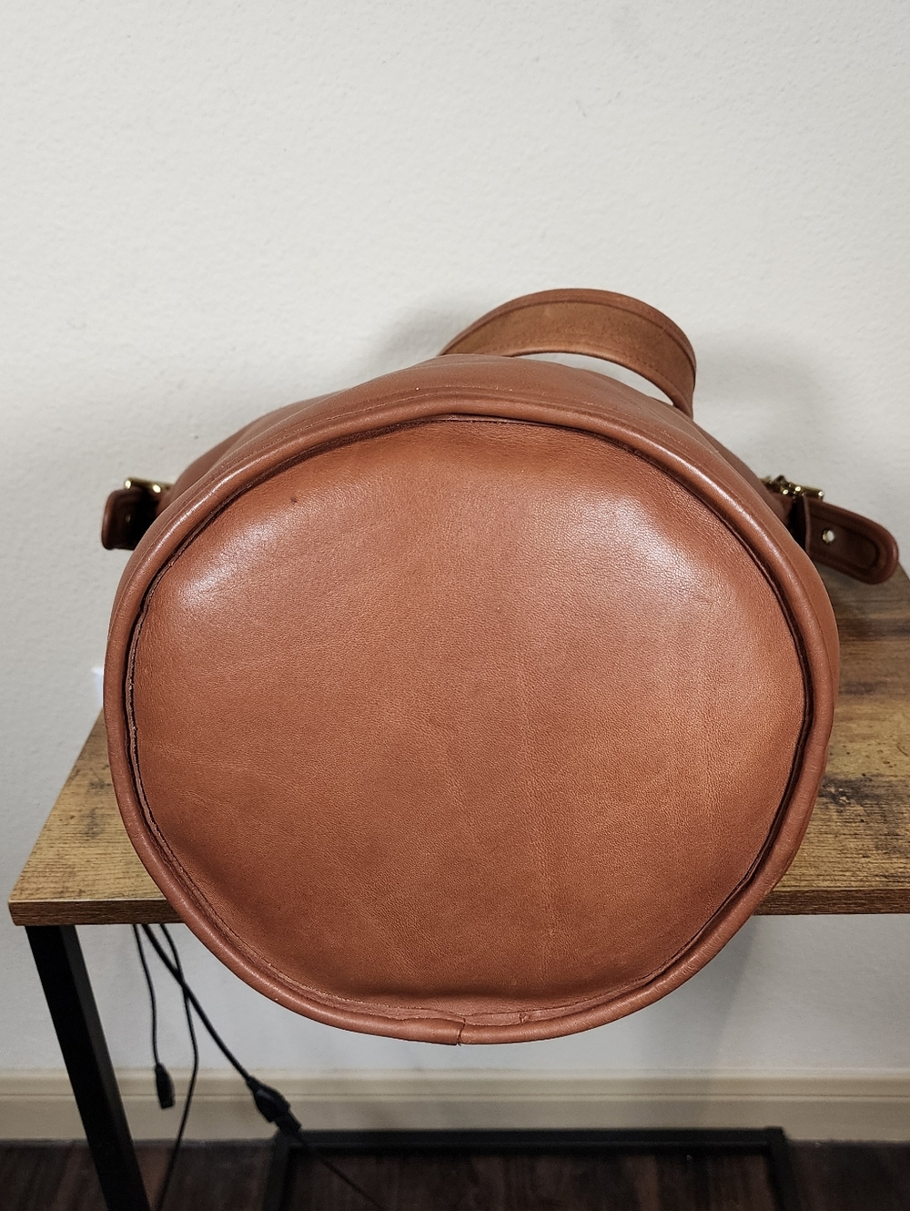 Vintage Coach British Tan Duffle Sac #9085 - Picture 12 of 14